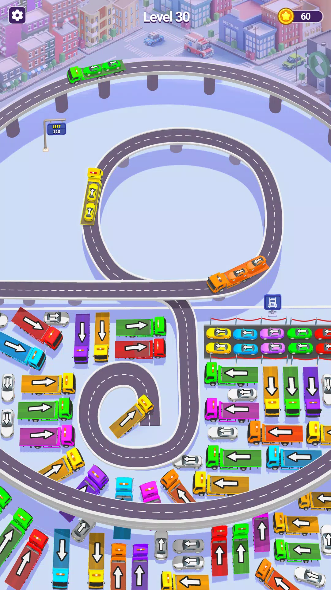 Mini Car Jam: Parking Puzzle Captura de tela 3