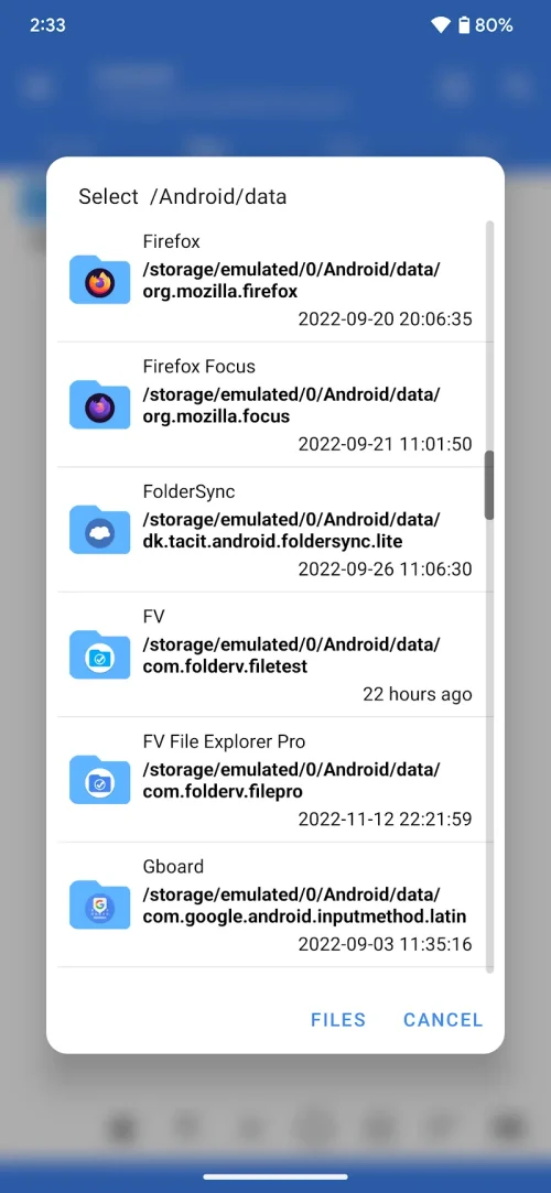 FV File Pro Zrzut ekranu 3