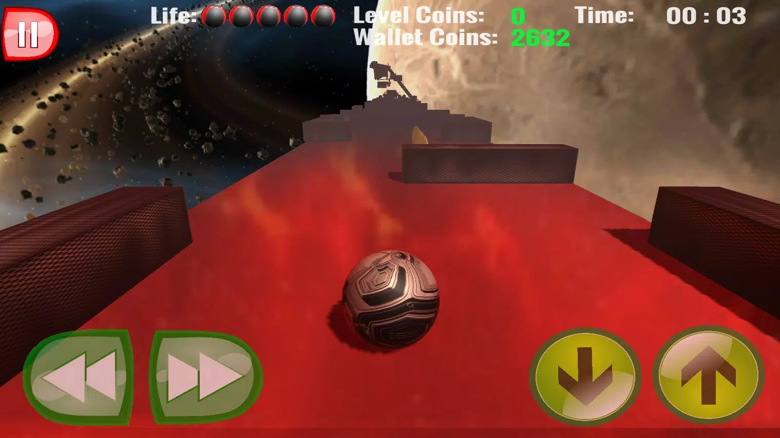 Space Ball: Balance Game Ekran Görüntüsü 2