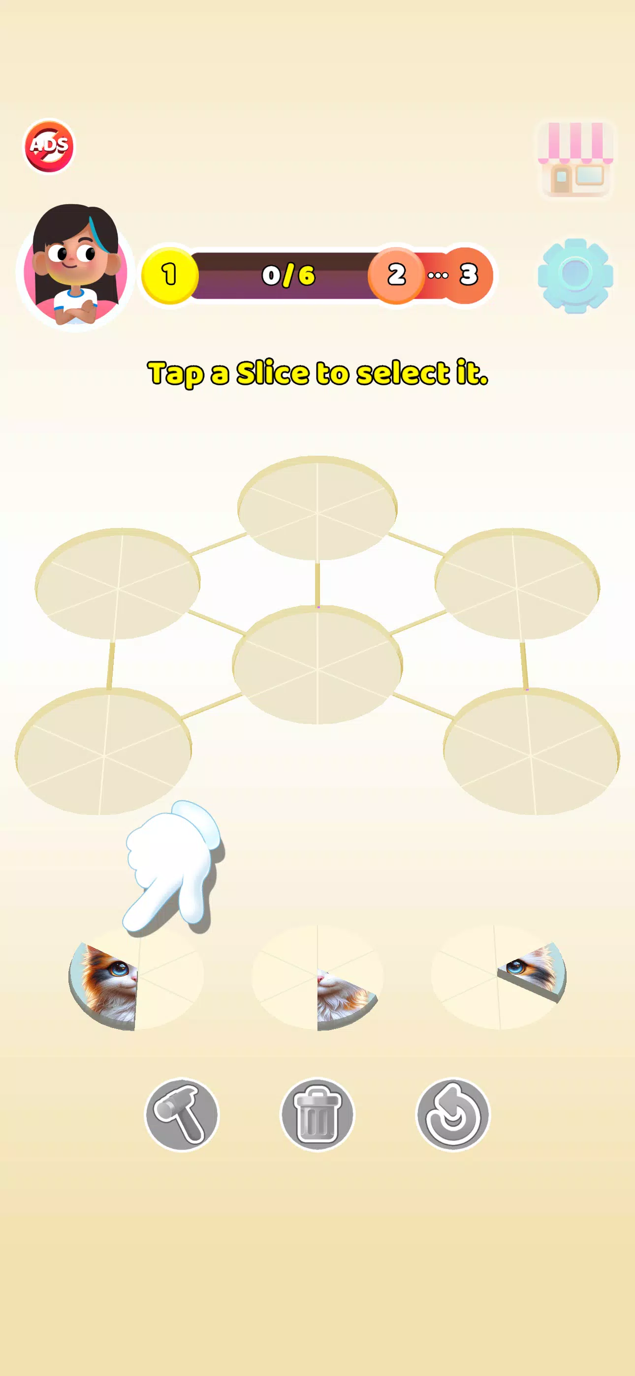 Mia's Slices: Art Puzzle Game Capture d'écran 4