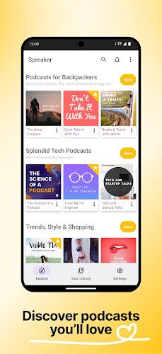 Spreaker Podcasts Screenshot 2