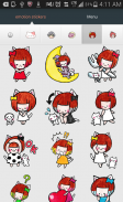 Emoji Stickers for chat Apps Captura de pantalla 2