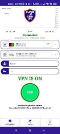 SUPER UDP VPN Captura de pantalla 1