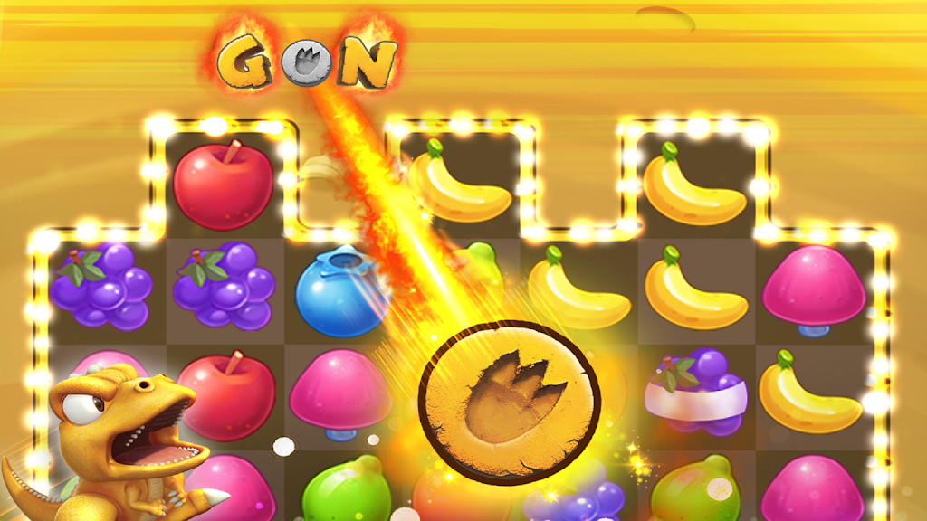 GON: Fruits Match3 Puzzle Screenshot 4