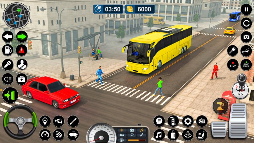 Bus Simulator Game: Coach Game 스크린샷 4