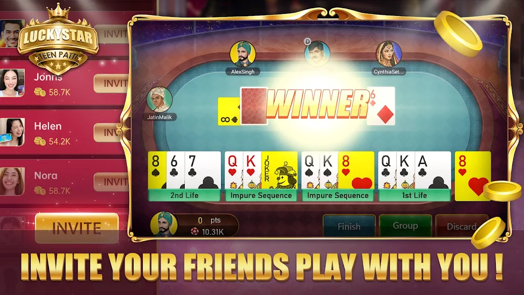 TeenPatti LuckyStar Ekran Görüntüsü 2