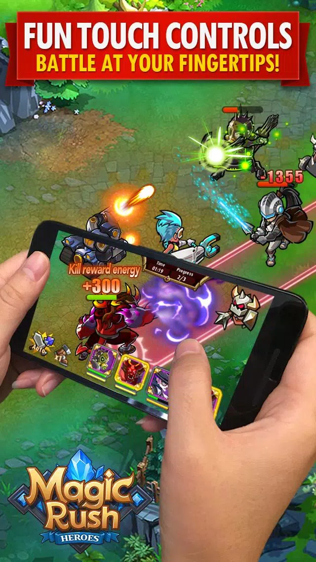 Magic Rush: Heroes Скриншот 1