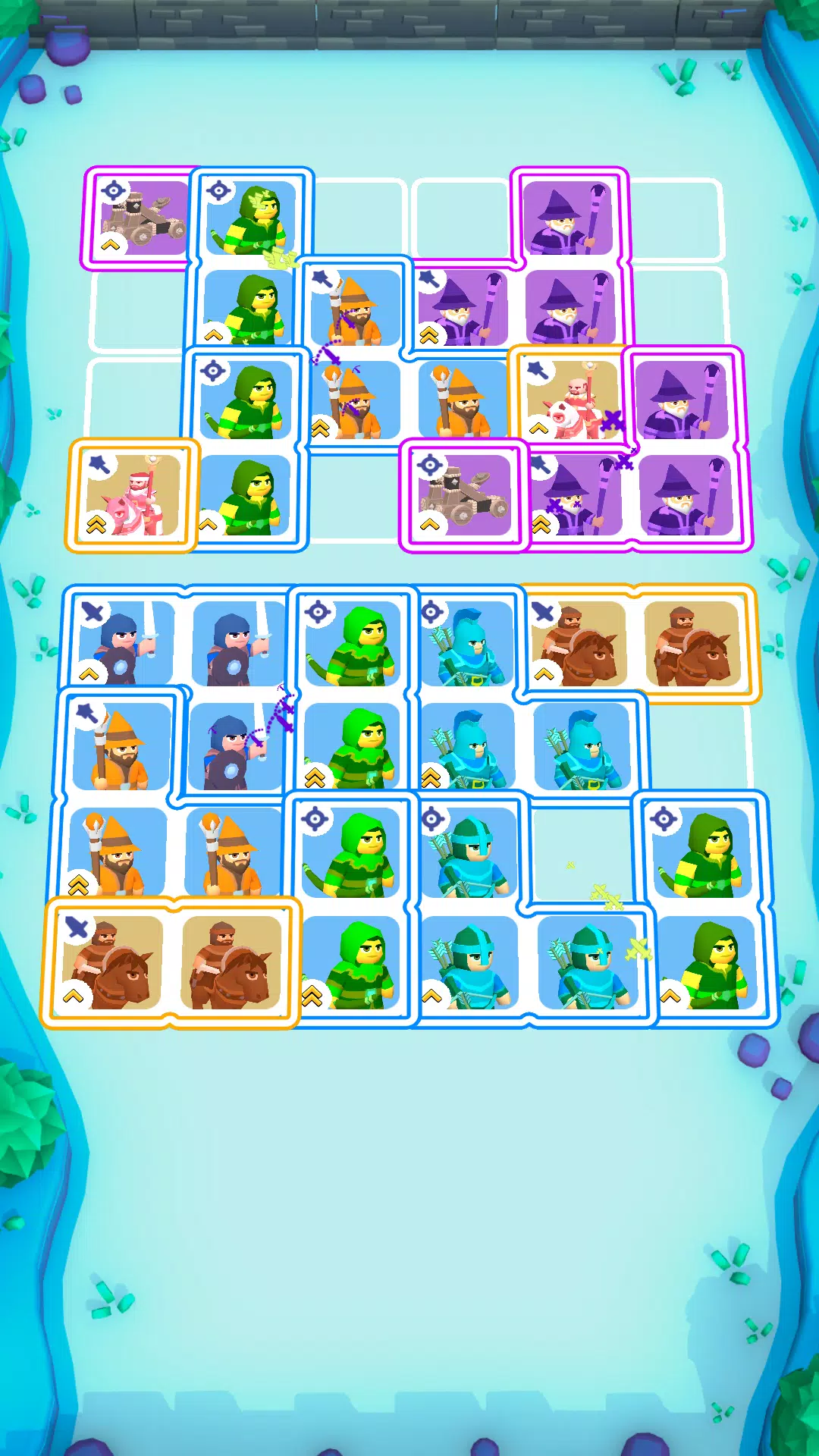 Merge Warrior Army スクリーンショット 4