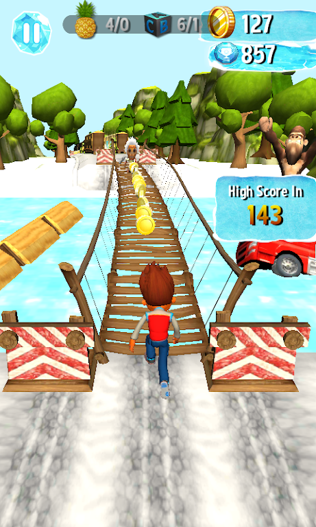 Super Ryder Snow Rush Screenshot 3