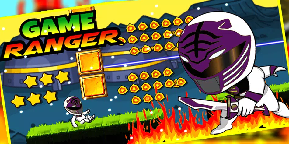 Superheroes Dino Rangers Dash Ekran Görüntüsü 2