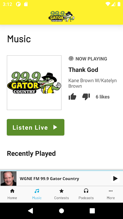 99.9 Gator Country Captura de tela 1