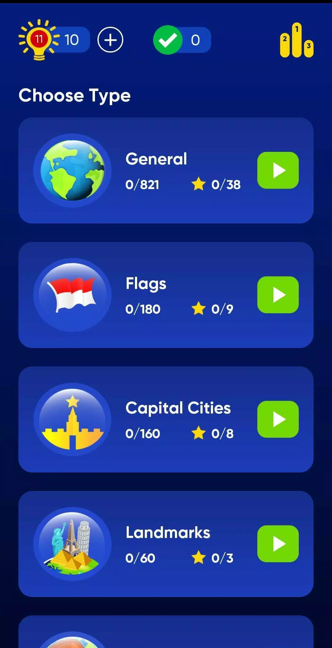 Geo Quiz Captura de pantalla 2