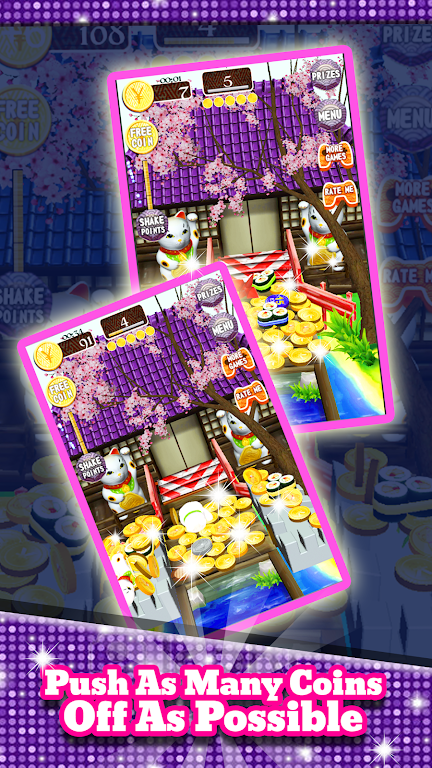Coin Japan Pusher Fever Mania 스크린샷 3
