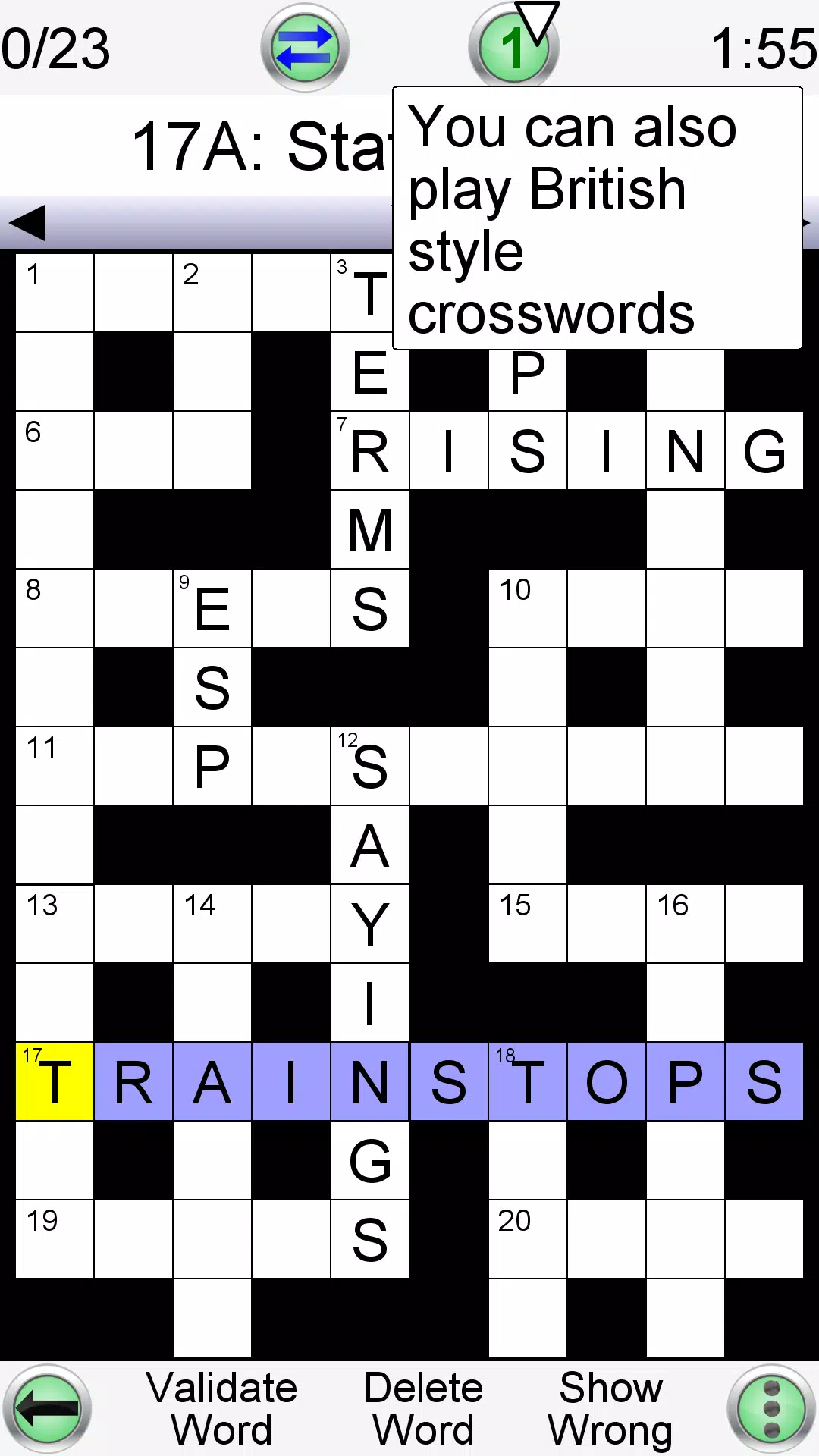 Arrow Crossword Capture d'écran 2