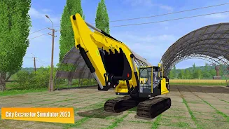 City Excavator Simulator 2023 Captura de pantalla 2