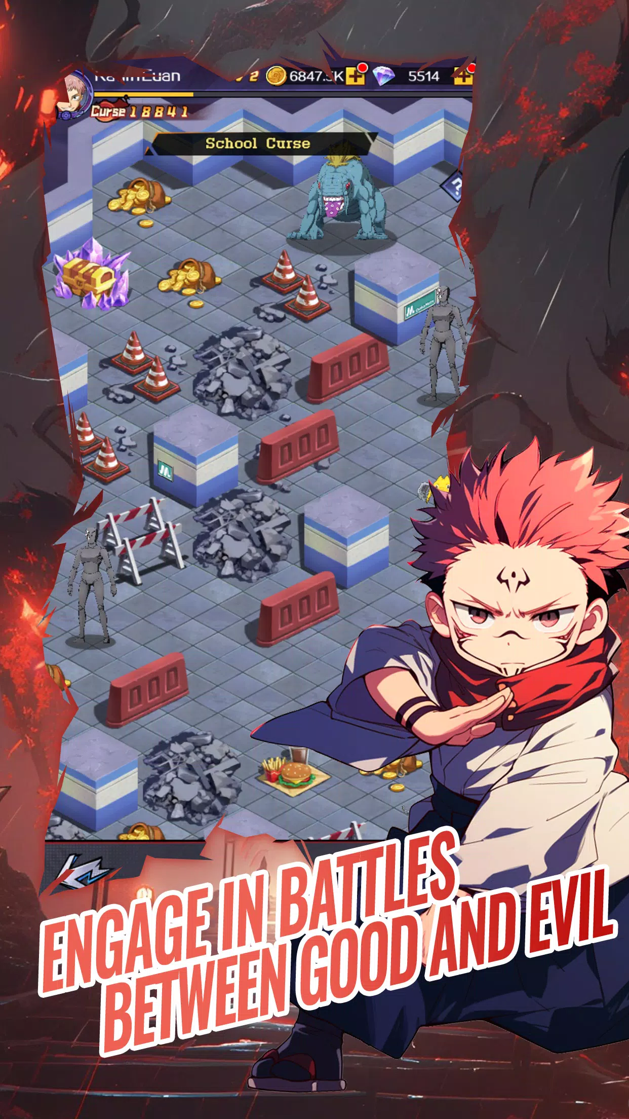 Jujutsu Masters: Cursed Rivals ภาพหน้าจอ 3