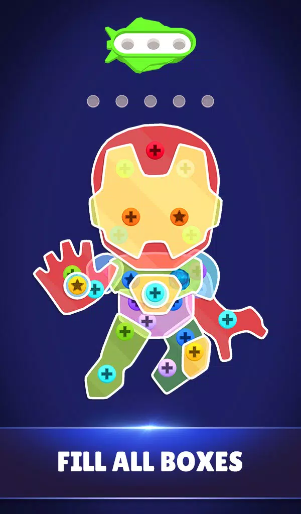 Screw Puzzle: 3D Nuts Jam Captura de pantalla 2