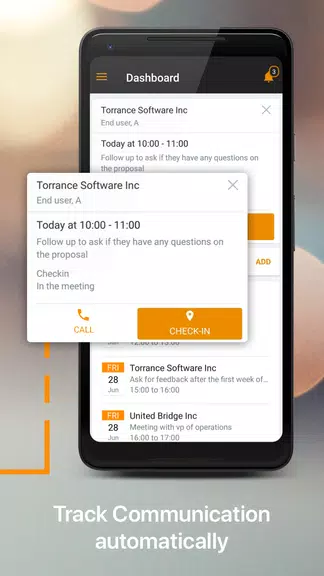 ForceManager CRM Móvel Captura de tela 2