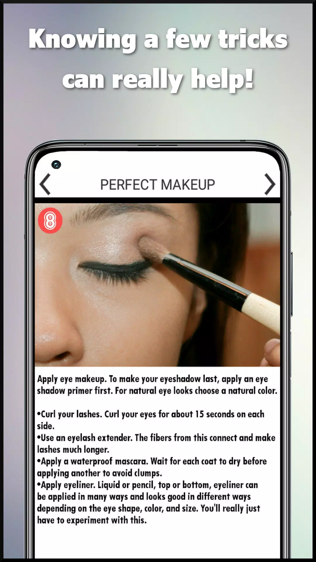 Makeup guide Captura de tela 3