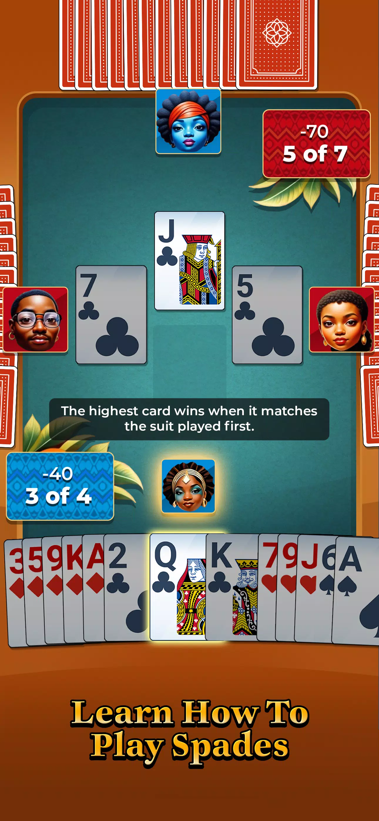 Spades Pop Screenshot 1