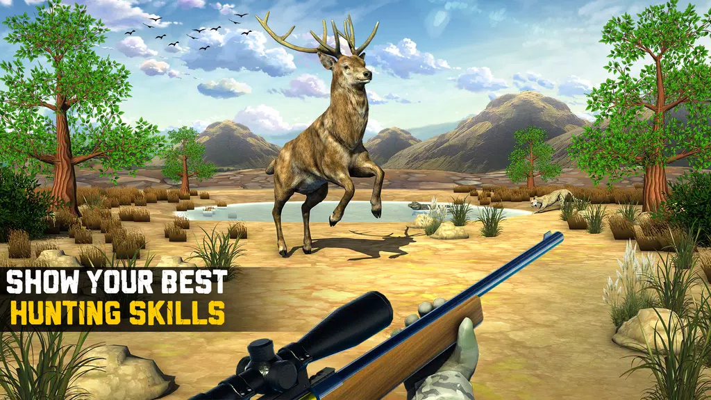 Wild Animal Hunting 3D Offline应用截图第2张