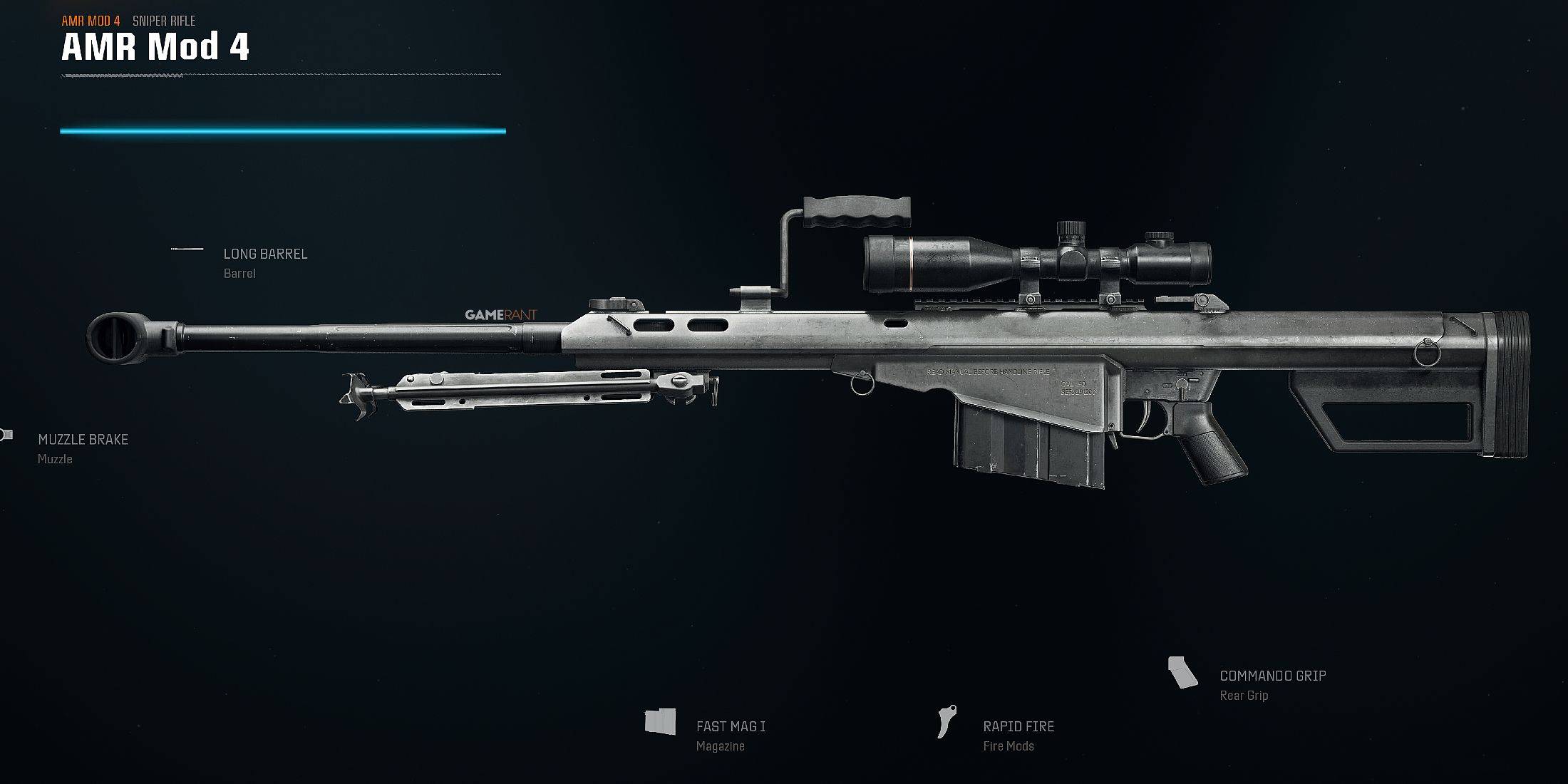 AMR MOD 4 Pièces joints