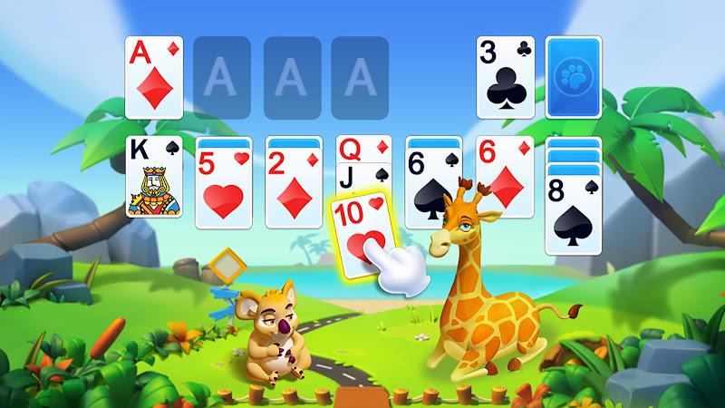 Solitaire - Wild Park 스크린샷 2