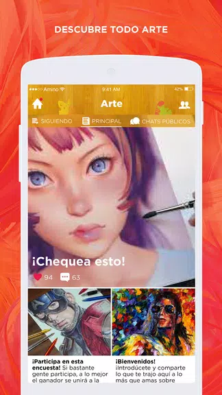 Arte Amino para La Ilustración ဖန်သားပြင်ဓာတ်ပုံ 2