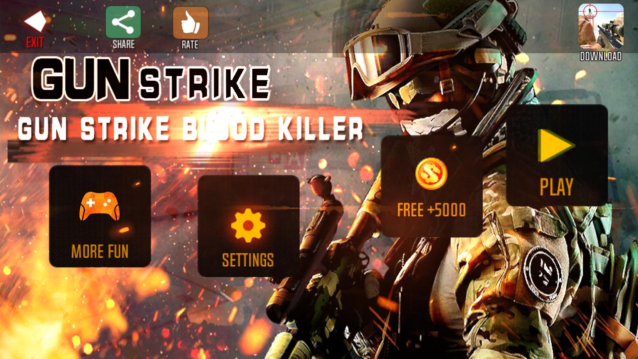 Gun Strike Shoot Killer Captura de tela 1