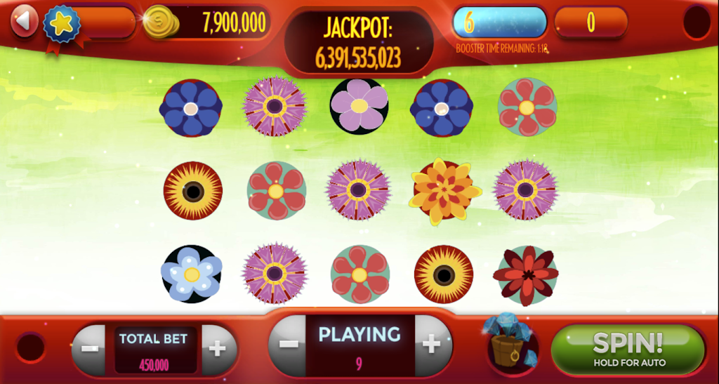 Flowers-Slot Machine Captura de tela 1