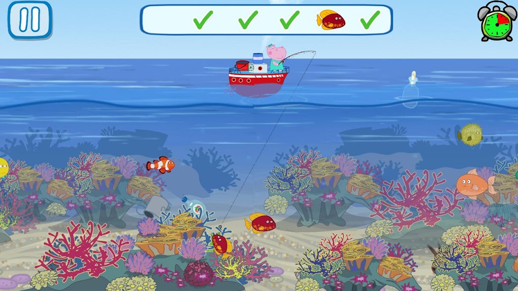 Jeux de pêche Enfants drôles Capture d'écran 3