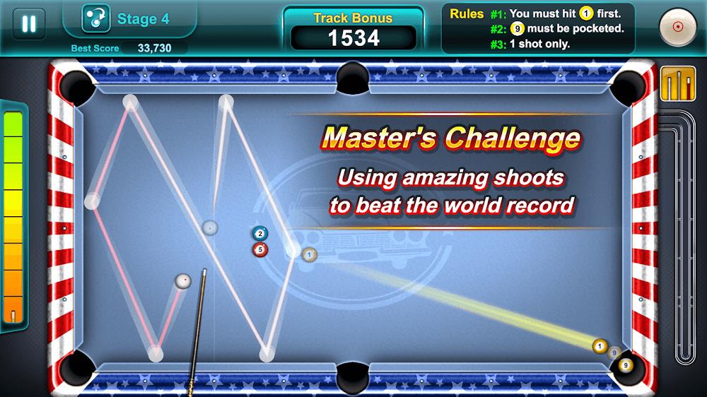 Pool Ace - 8 and 9 Ball Game ภาพหน้าจอ 2