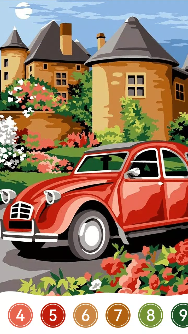 Tap Color by Number - Coloring Zrzut ekranu 4