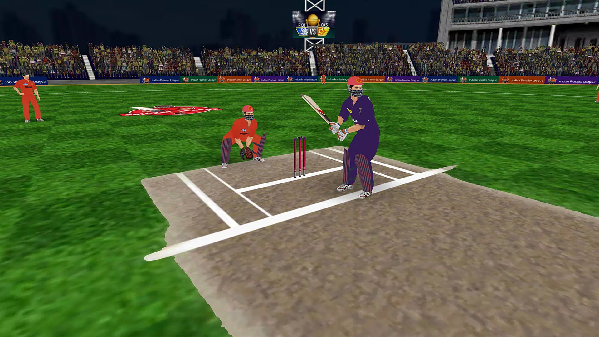 Indian League Cricket Games Captura de pantalla 1