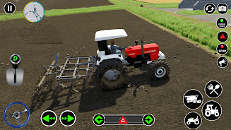 US Farming Tractor: Cargo Game Ekran Görüntüsü 1