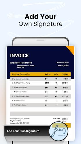 Invoice Maker and Generator应用截图第4张