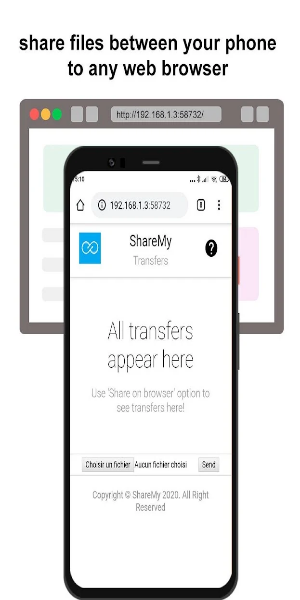 xShare- Transfer & Share files Screenshot 2