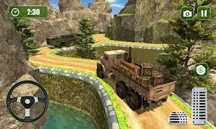 Offroad US Army Truck Driving Capture d'écran 4