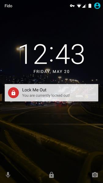 Lock Me Out: Bloqueur d'apps Capture d'écran 1