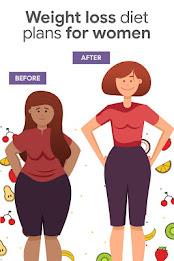 Women Weight Loss Diet Plan 스크린샷 1