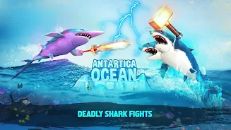 Double Head Shark Attack PVP Captura de pantalla 1