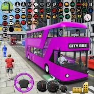 US Bus Simulator Bus Games 3D Schermafbeelding 3