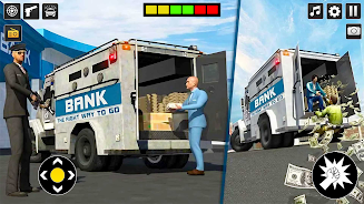 Bank Cash Van Driver Simulator Capture d'écran 1