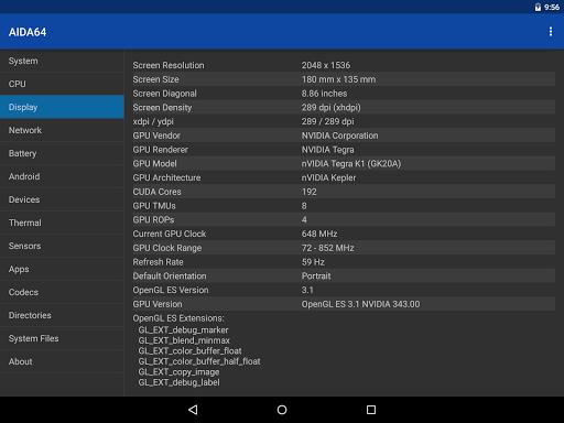 AIDA64 スクリーンショット 4