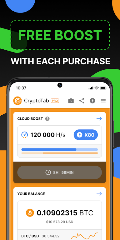 CryptoTab Browser Pro Mod ဖန်သားပြင်ဓာတ်ပုံ 1