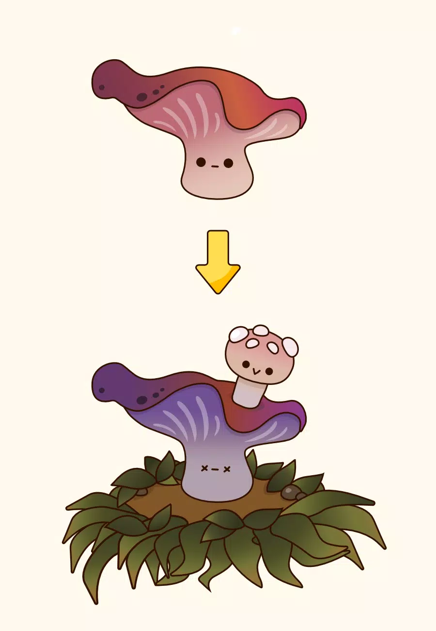 Mushroom Stories Clicker 스크린샷 4