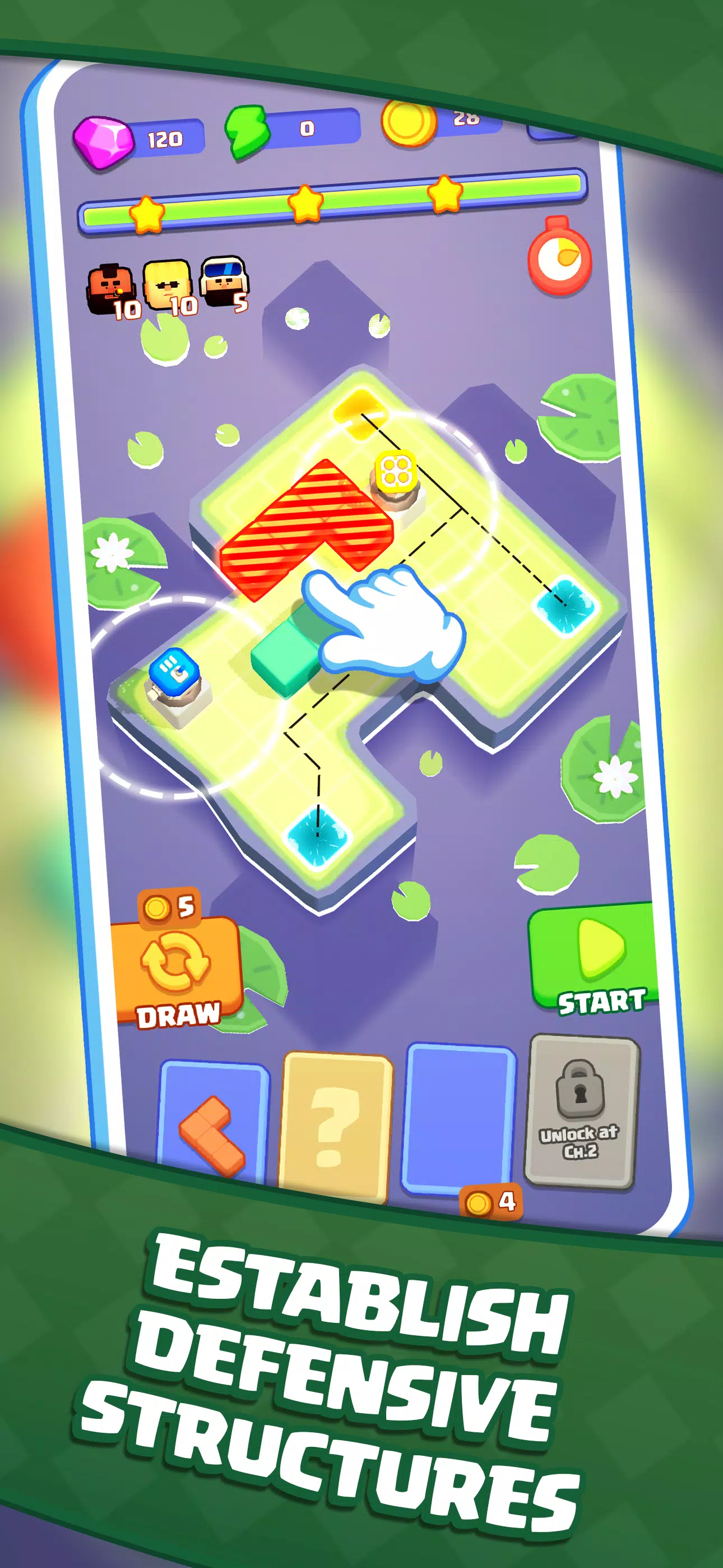 Block Blast: Tower Defense Captura de tela 3