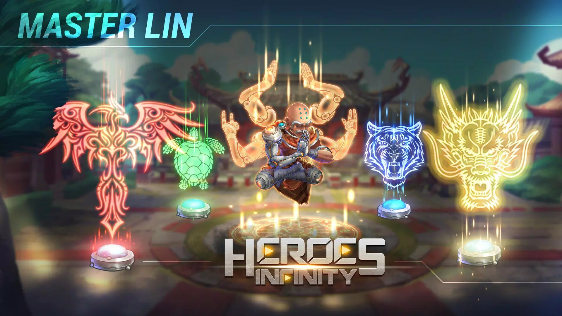 Heroes Infinity Captura de tela 4