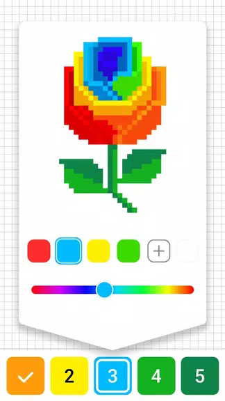 Draw.ly: Color by Number Captura de tela 3