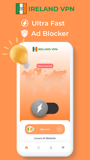 Ireland VPN - Private Proxy應用截圖第2張